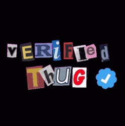 Colorful Verified Thug GIF