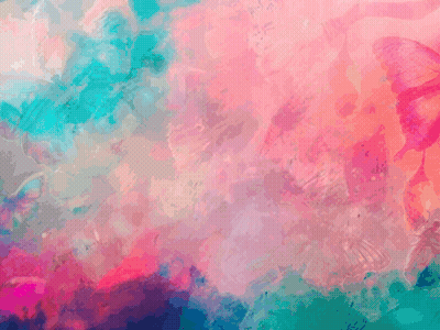 Colorful Watercolor Background Pink Blue Purple Spots GIF