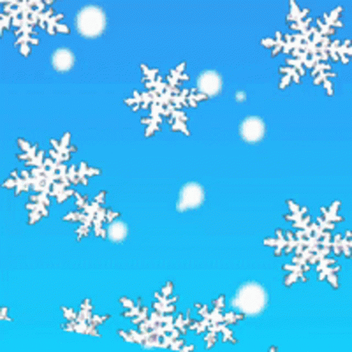 Colorful Yes Day Sign With Snowflakes GIF