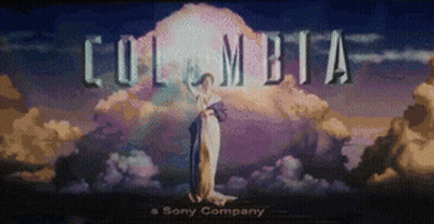 Columbia Sony Logo Woman In Clouds GIF
