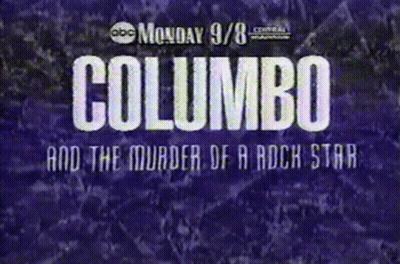 Columbo Murder Of Rock Star GIF