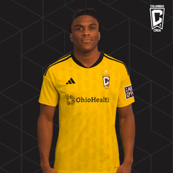 Columbus Crew Team Shoulder Brush GIF