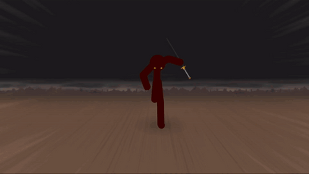 Combat Gods Fought With Sword GIF