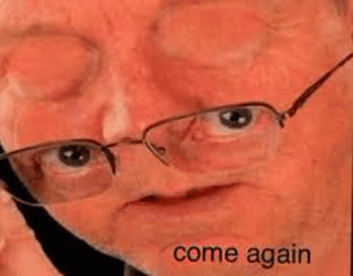 Come Again Double Eyes GIF