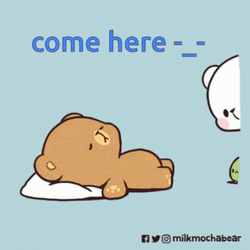 Come Here Good Night Cold Bear GIF