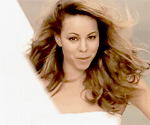Come Mariah Carey Flirting GIF
