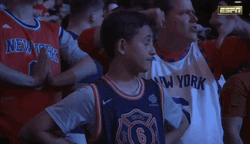 Come On Man Knicks Fan GIF