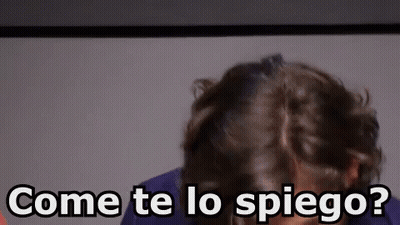 Come Te Lo Spiego Person Head Close Up GIF