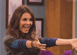 Come Victoria Justice Flirting GIF