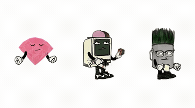 Comeback Season Poster Cartoon Characters GIF