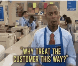 Comedian Dave Chappelle Customer Service Meme GIF