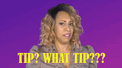 Comedian Holley Logan Customer Service What Tip GIF