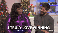 Comedian Nicole Byer Love Winning  GIF