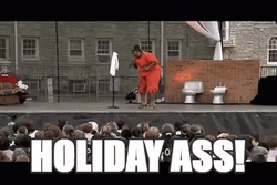 Comedic Holiday Ass