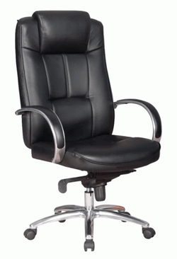 Comfortable Black Arm Chair GIF