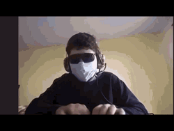 Comfortable Hackerman During Pandemic GIF