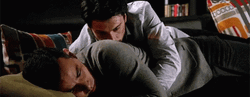 Comforting His Partner Gay Hug GIF