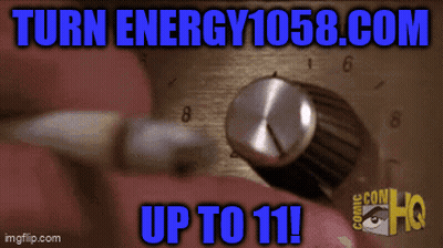 Comic Con Advertisement Turn Energy 1058.Com Up To 11 GIF