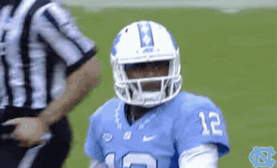Comic Football Player Saying This Is Not Done GIF