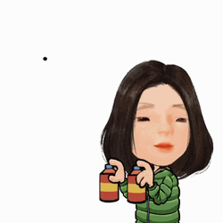 Comic Girl Spray Mosquito  GIF