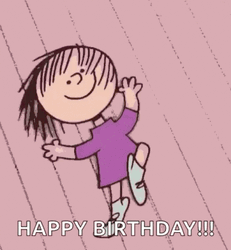 Comic Strips Peanuts Character Happy Birthday Dancing GIF