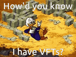 Comics Scrooge Mcduck Counting Cash I Have Vfts GIF
