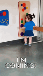 Coming Soon Cute Baby Running GIF