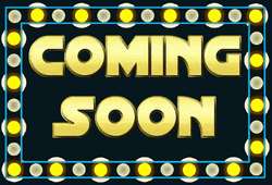 Coming Soon Twinkling Lights GIF