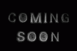 Coming Soon Vintage Black And White Effect GIF