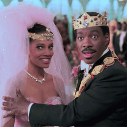 Coming To America Eddie Murphy Wedding GIF