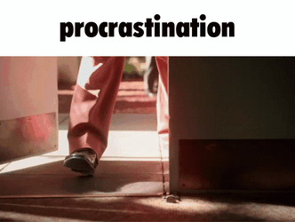 Coming To Work After A Long Procrastination GIF