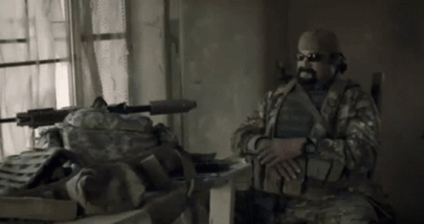 Commanding Steven Seagal Sniper Special Ops GIF