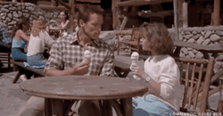 Commando John Matrix Eating Ice Cream GIF