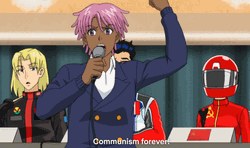 Communism Forever Kaz Kaan Neo Yokio GIF