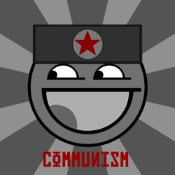 Communism Inspiring Happy Emoticon GIF