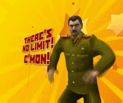 Communism No Limits Stalin Vs. Martians GIF