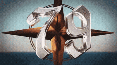 Compass With 79 In Center GIF