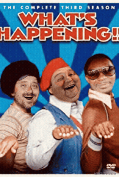 Complete Third Season Of What's Happening On DVD GIF