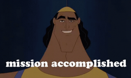 Completed Kronk The Emperors New Groove GIF