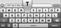 Composing In Love Sweet Text Message  GIF