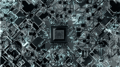 Computer Chip With Octopus GIF