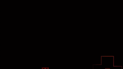 Computer Generated Maze With Circles And Triangles GIF