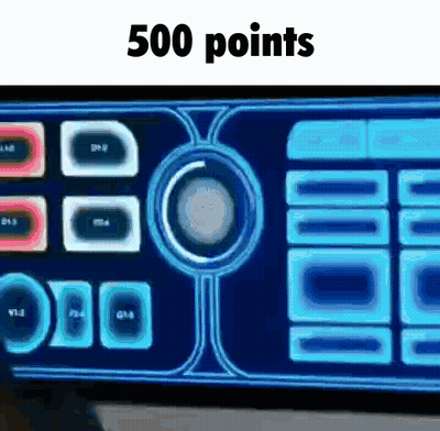 Computer Monitor With 500 Points GIF