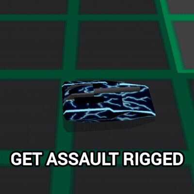 Computer Mouse Saying Get Assault Rigged GIF