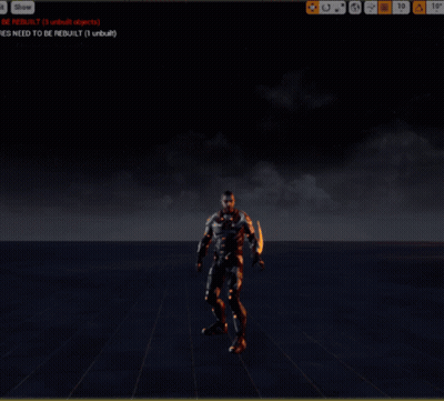 Computer Screen Circle Of Fire Saying Be Rebuilt GIF