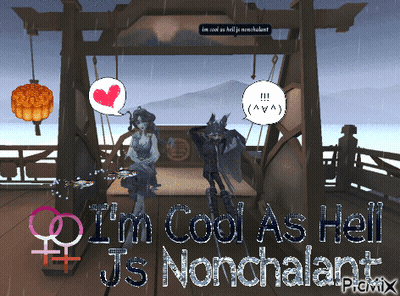 Computer Screen Saying Im Cool As Hell GIF