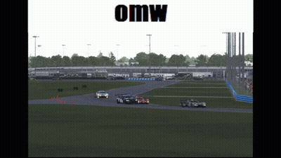 Computer Screen Showing Race Track Omw GIF