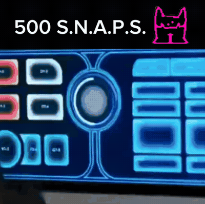 Computer Screen With 500 S.N.A.P.S GIF