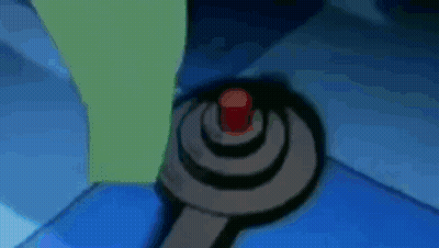 Computer Screen With Blue Background And Lines GIF