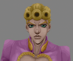 Computerized Giorno Giovanna GIF